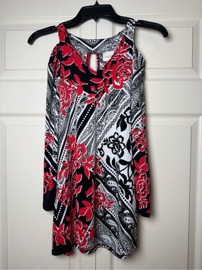 Chico’s‎ Gorgeous Cold Shoulder Tunic Top
